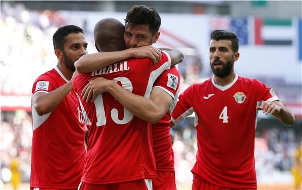 لاعبو منتخب الأردن