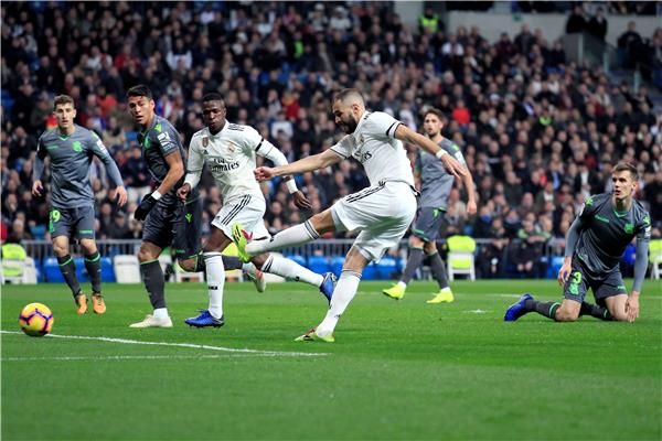 جانب من المباراة