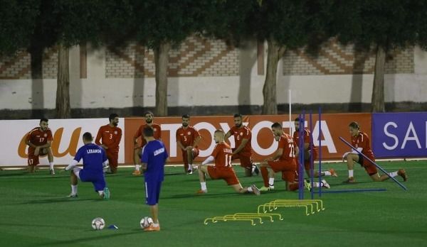 جانب من التدريبات 