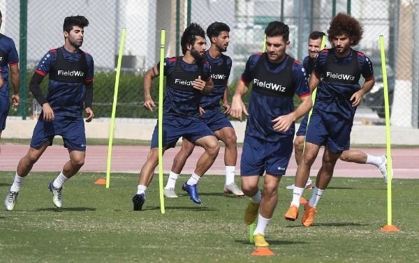 من تدريبات منتخب العراق