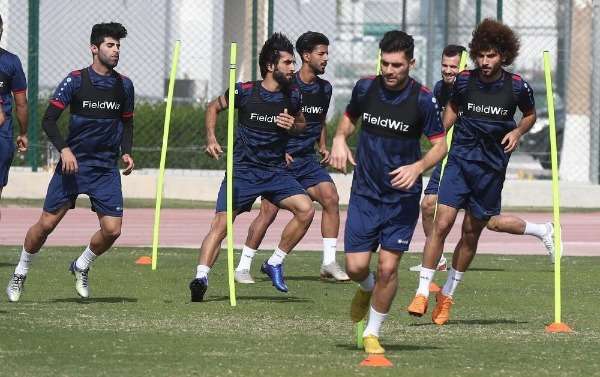 من تدريبات منتخب العراق