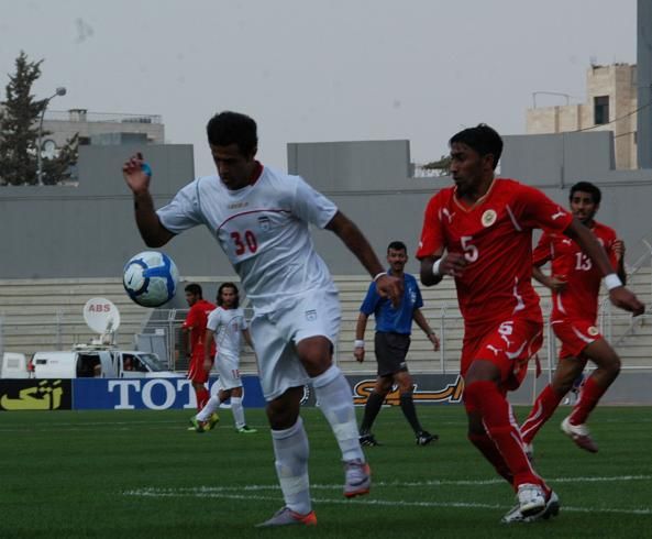 جانب من المباراة