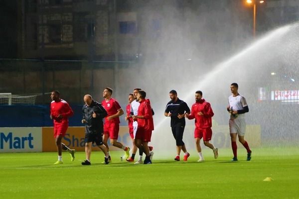 جانب من التدريبات