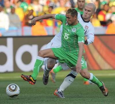 زياني في بطولة كأس العالم الماضية