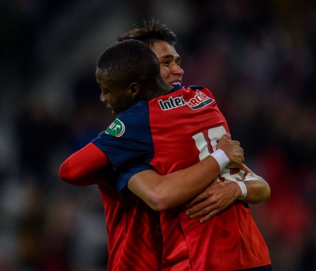 فرحة لاعبي ليل