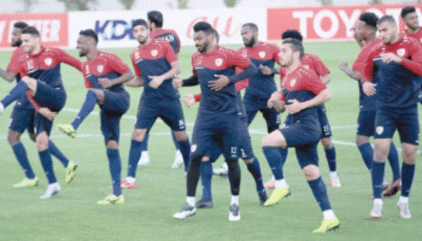 جانب من التدريبات 