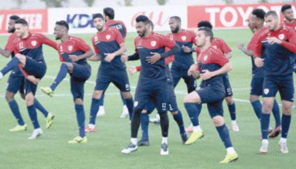 جانب من التدريبات 