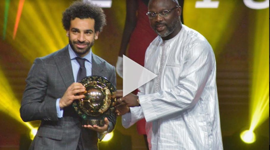 تتويج محمد صلاح بالكرة الذهبية الأفريقية