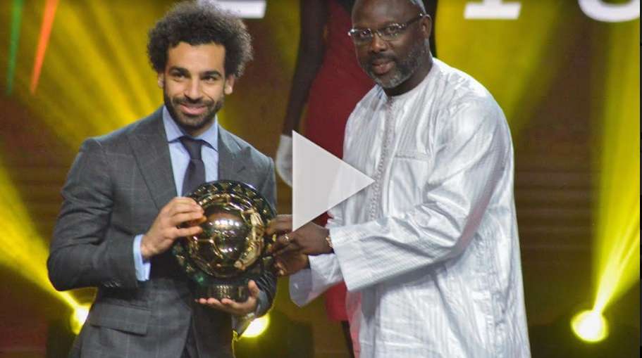 تتويج محمد صلاح بالكرة الذهبية الأفريقية