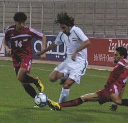 جانب من المباراة