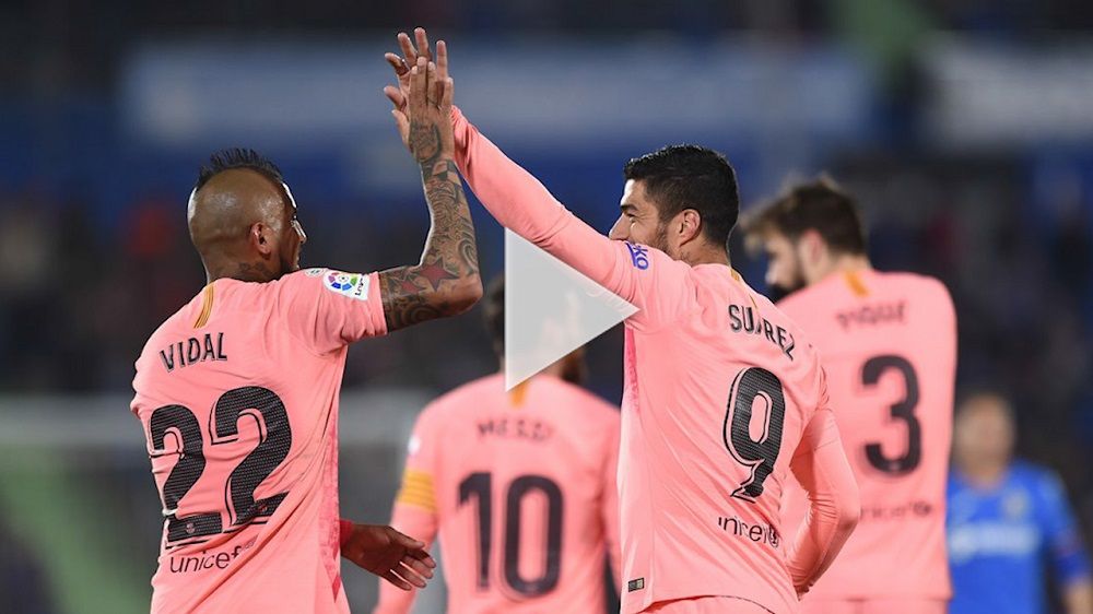 لاعبو برشلونة