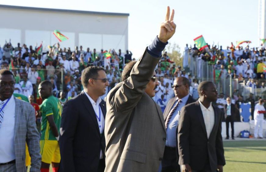 من مباراة موريتانيا بوتسوانا