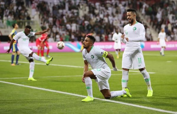 لاعبو المنتخب السعودي