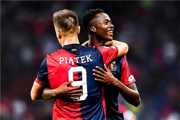 كريستيان كوامي مع جنوى