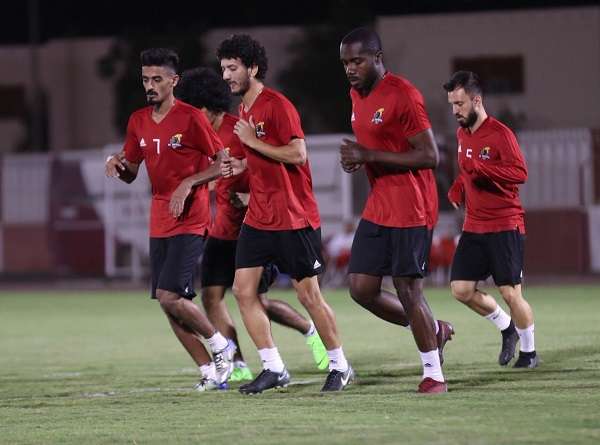 كابونجو كاسونجو في تدريبات الوحدة