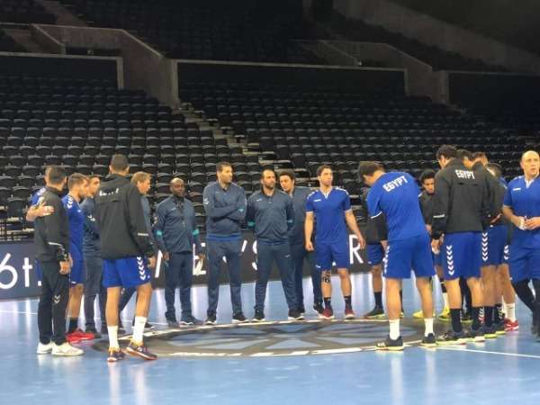 من تدريبات المنتخب المصري