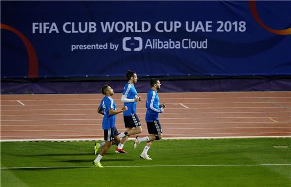 من مران ريال مدريد 