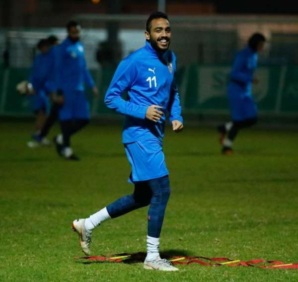 صورة من المران نشرها المركز الإعلامي للزمالك