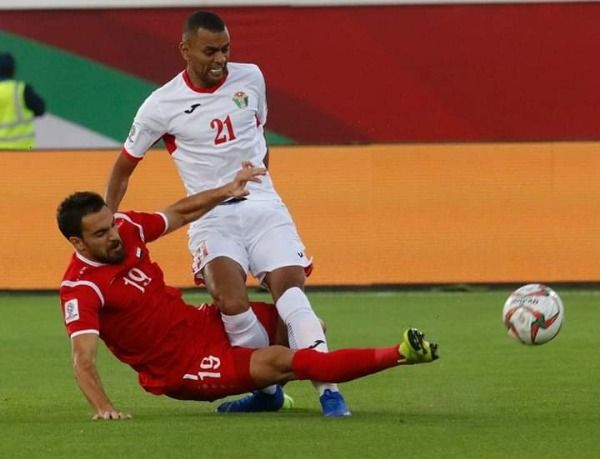 العجالين في مباراة سوريا