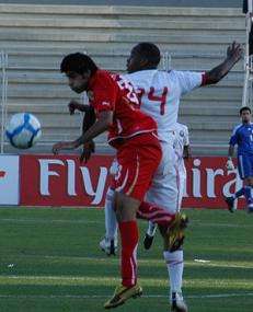 جانب من المباراة