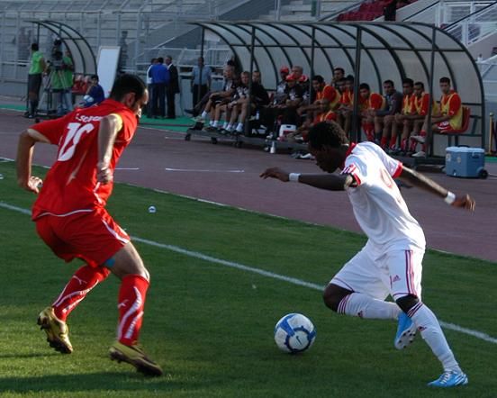 جانب من المباراة