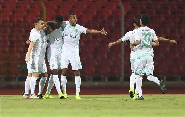 فرحة لاعبي الأهلي