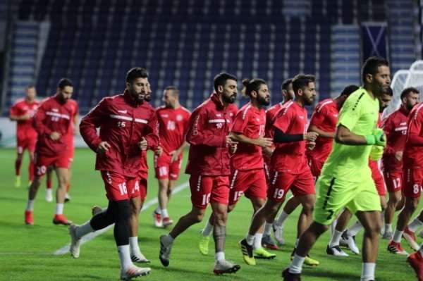 من مران منتخب لبنان 