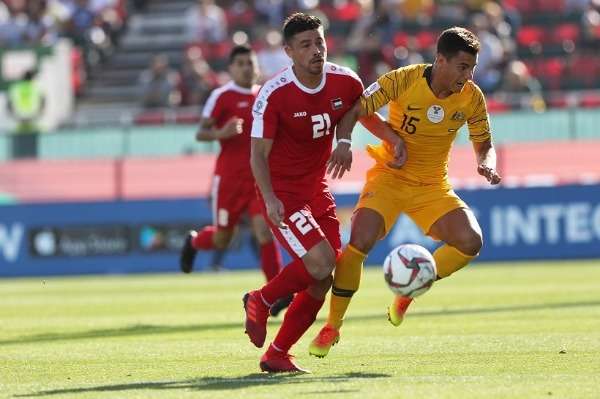 من لقاء فلسطين وأستراليا