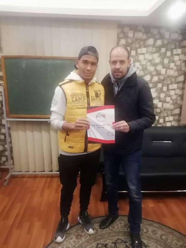 الجزيري ومدربه عماد النحاس