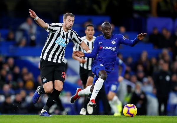 لقطة من المباراة