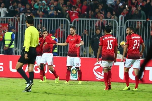 لاعبو الأهلي 