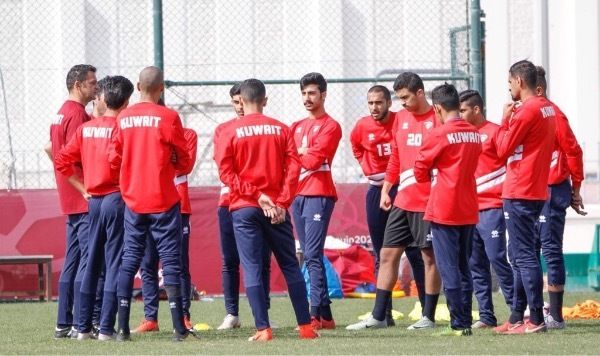 من مران الأولمبي الكويتي