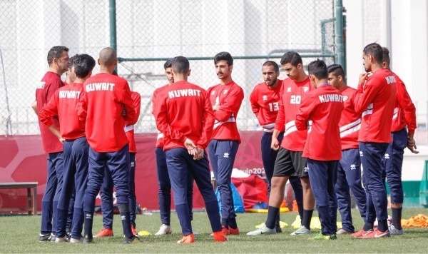 من مران الأولمبي الكويتي