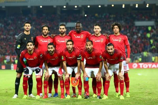 لاعبو الأهلي 