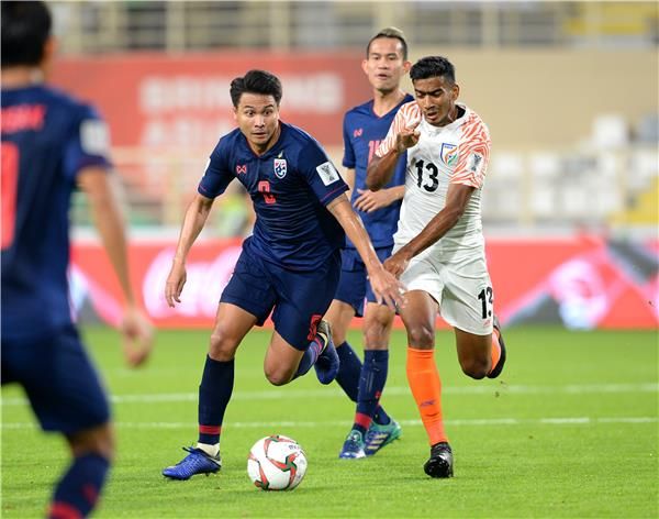 من لقاء سابق للمنتخب التايلاندي
