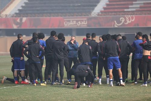 من تدريبات الأهلي المصري