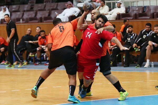 جانب من مباريات كاظمة في الدوري