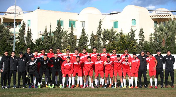 منتخب تونس الأولمبي في عمان 