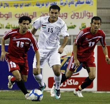 جانب من المباراة