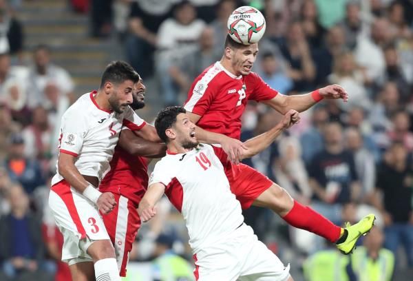 جانب من المباراة