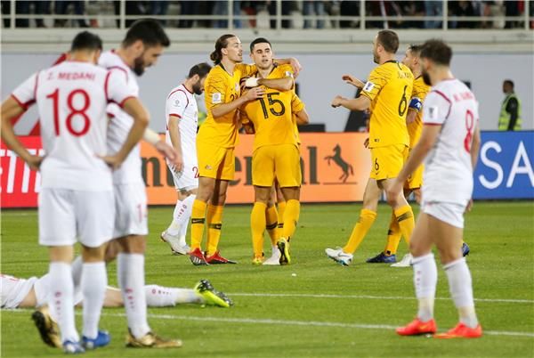 من لقاء سوريا وأستراليا