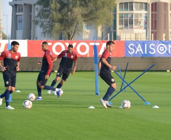 من مران المنتخب العماني