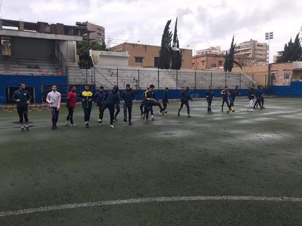 جانب من التدريبات