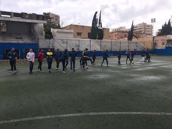 جانب من التدريبات