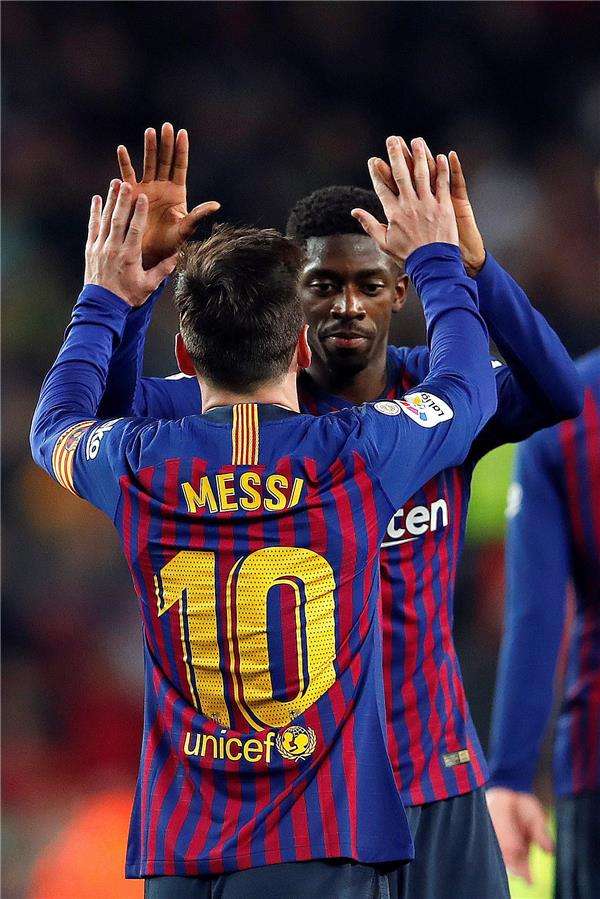 ميسي وديمبلي