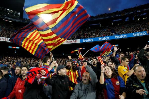 جماهير برشلونة