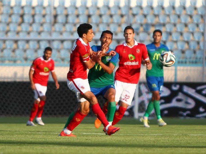 مواجهة سابقة بين الأهلي والمقاصة