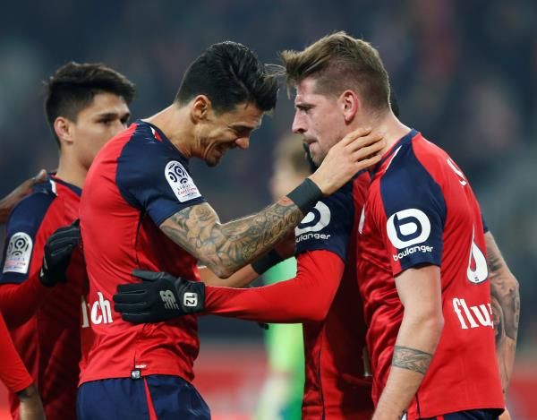 فرحة لاعبي ليل 