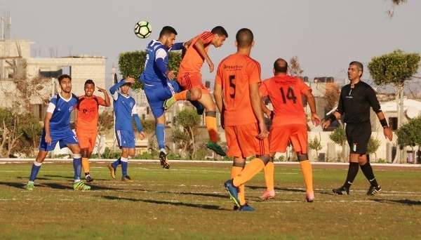 لقطة من المباراة