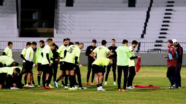 من التدريبات الأخيرة للصفاقسي